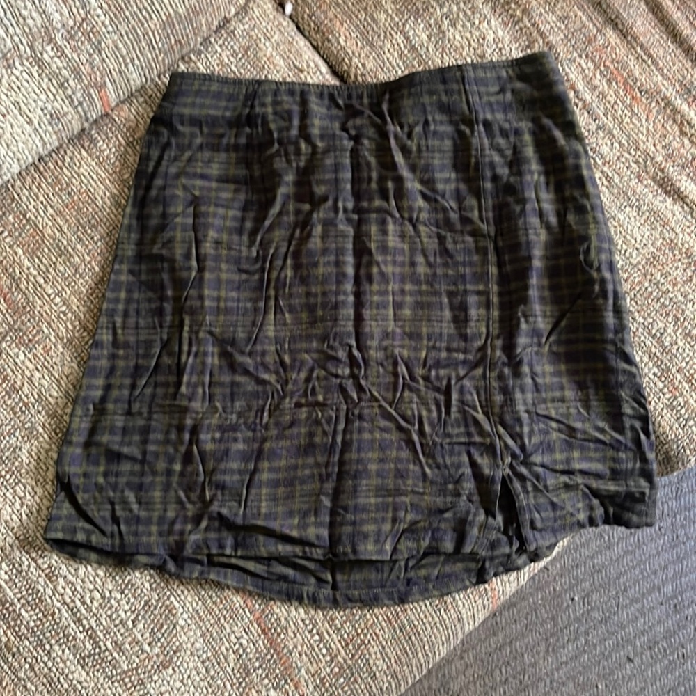 American Eagle Plaid Mini Skirt